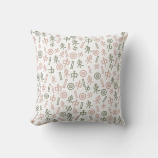 Mahjong Symbols Cushion