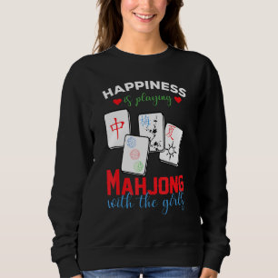 Mahjong Tee Happiness Is Playing Mahjong With The 