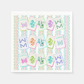 MAHJONG TILE NAPKIN