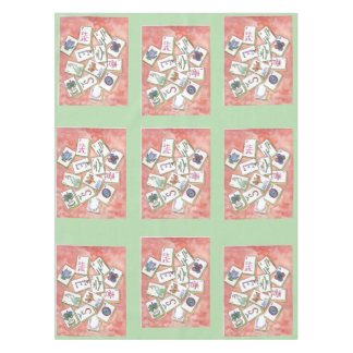 mahjong tile tablecloth