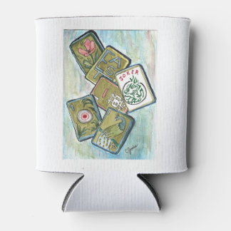 Mahjong Tiles Can Cooler