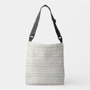 Mahjong Tiles Customizable Crossbody Bag