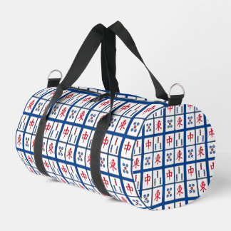 Mahjong Tiles Design Duffel Bag