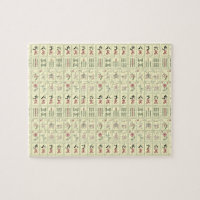 Mahjong Tiles Jigsaw Puzzle
