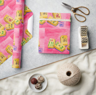 Mahjong Wrapping Paper