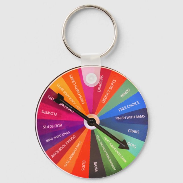 Mahjongg Melee Key Chain (Front)