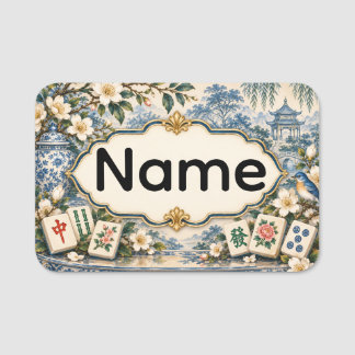 Mahjongg Name Tag