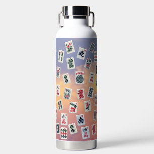 MahJongg tiles design Water Bottle