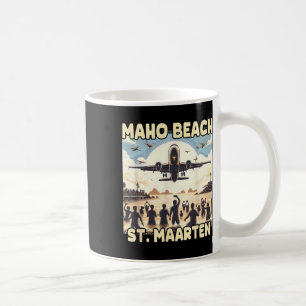 Maho Beach St. Maarten Coffee Mug
