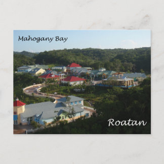 Mahogany Bay, Roatan Postcard