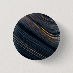 Mahogany Goldsheen Obsidian 3 Cm Round Badge