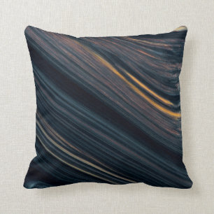Mahogany Goldsheen Obsidian Cushion