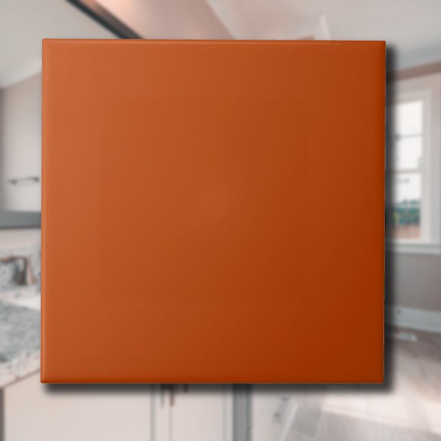 Mahogany Solid Colour | Classic | Elegant Ceramic Tile (Creator Uploaded)