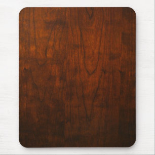 Mahogany Wood Texture Mouse Pad