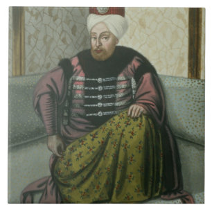 Mahomet (Mehmed) IV (1642-93) Sultan 1648-87, from Ceramic Tile