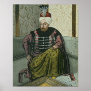 Mahomet (Mehmed) IV (1642-93) Sultan 1648-87, from Poster
