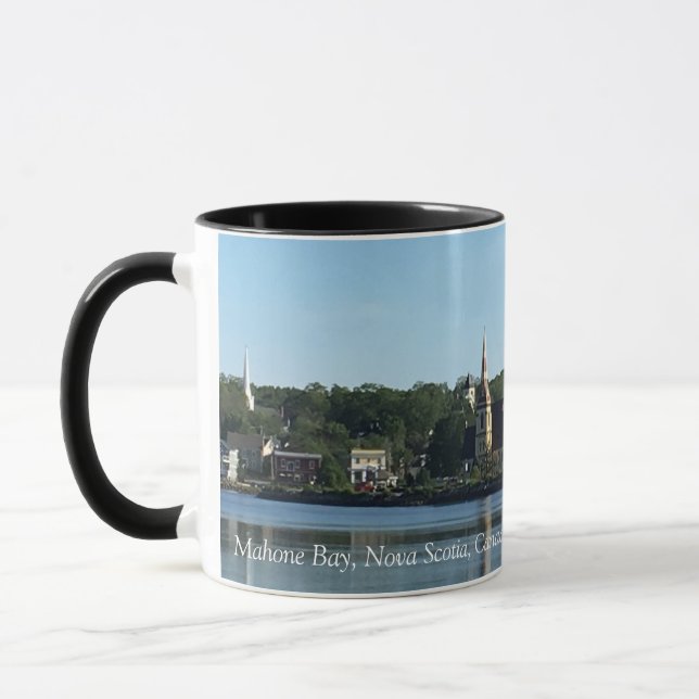 Mahone Bay, Nova Scotia, Canada Keepsake Mug (Left)