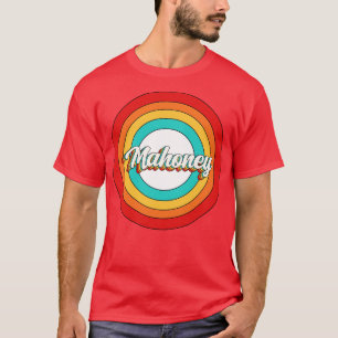 Mahoney Name Shirt Vintage Mahoney Circle