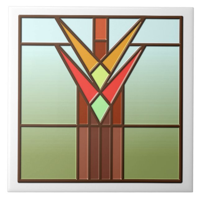 MAHONEY Sumac Ceramic Tile (Front)