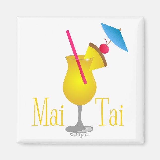 Mai Tai Magnet (Front)