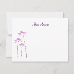 Maia Custom Thank You Note Card