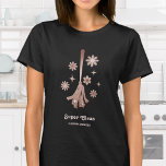 Maid Cleaning House Professional Cleaning Services T-Shirt<br><div class="desc">Maid Cleaning House professional Cleaning Services Business Card Retro Floral Design</div>