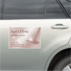 Maid Cleaning House Sparkling Rose Gold