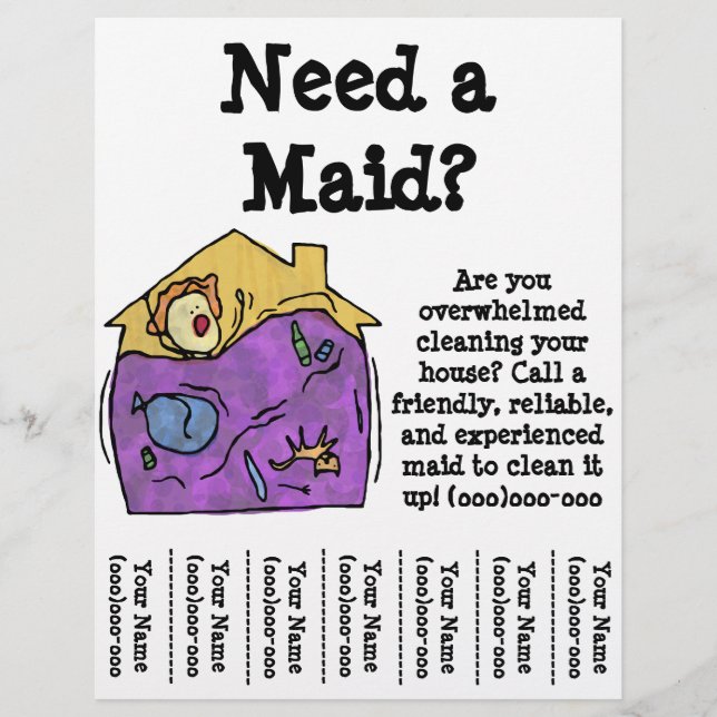 Maid Flyer (Front)