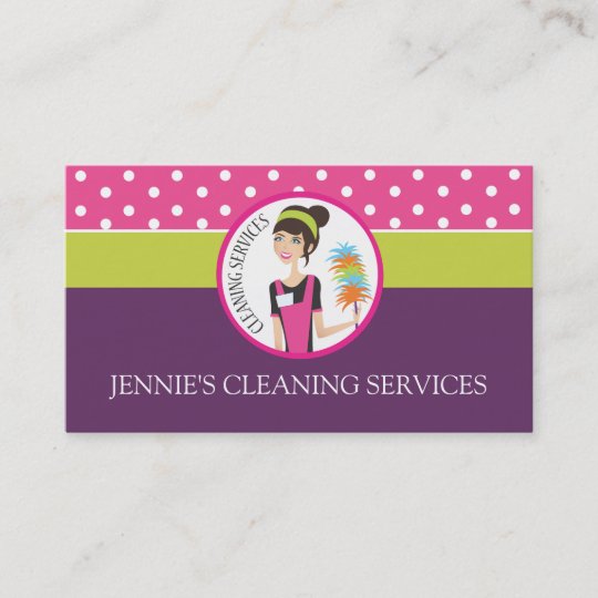 Maid / Housekeeper Business Card