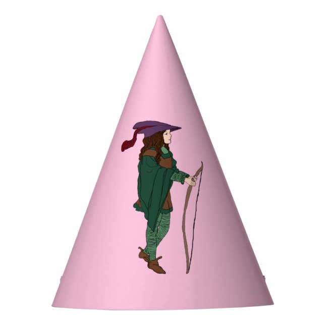 Maid Marian Party Hat (Front)