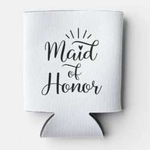 Maid Of Honor Can Cooler