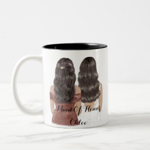 maid of honor custom mug