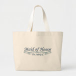 Maid of Honour bridal party tote bags<br><div class="desc">Maid of Honour 'Side Kick Bridal Party Tote bags for customisation fun. For shirts and mugs with the same name please look through my gallery. Fill this bag with all customised things for your party</div>