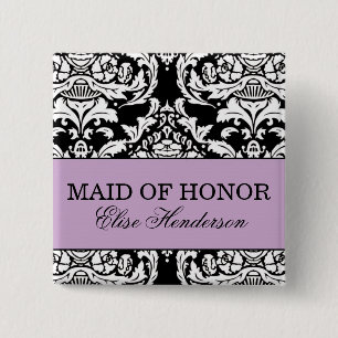 Maid of Honour Button
