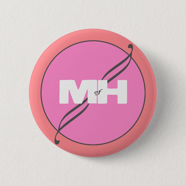Maid of Honour Button (Front)