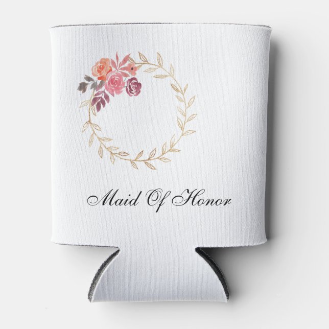Maid Of Honour Can Cooler (Front)