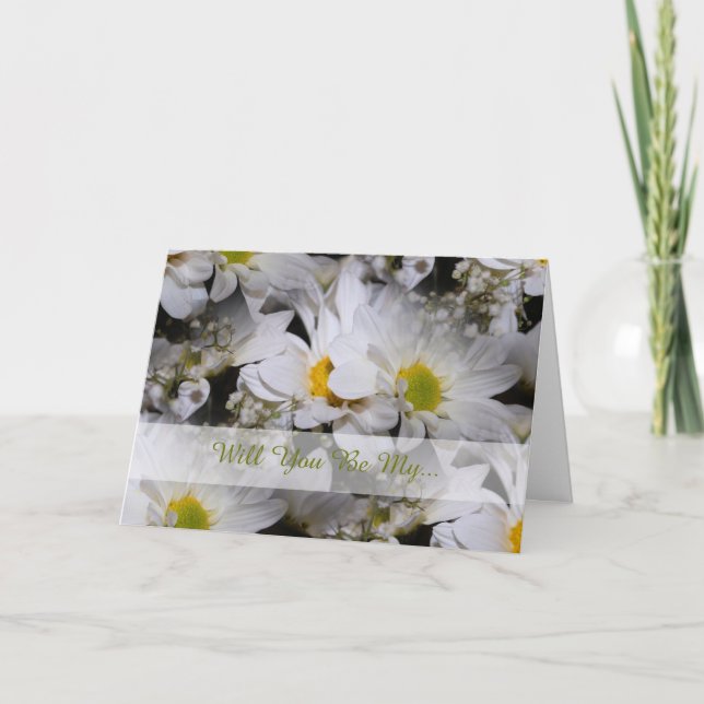 Maid Of Honour Card (Front)