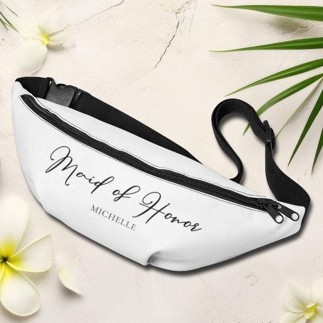 Maid of Honour Chic Customisable Bachelorette Part Bum Bags (Creator Uploaded)