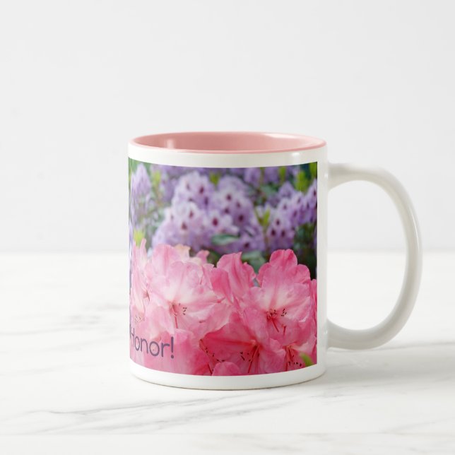 Maid of Honour! coffee cup mug Wedding Reception (Right)
