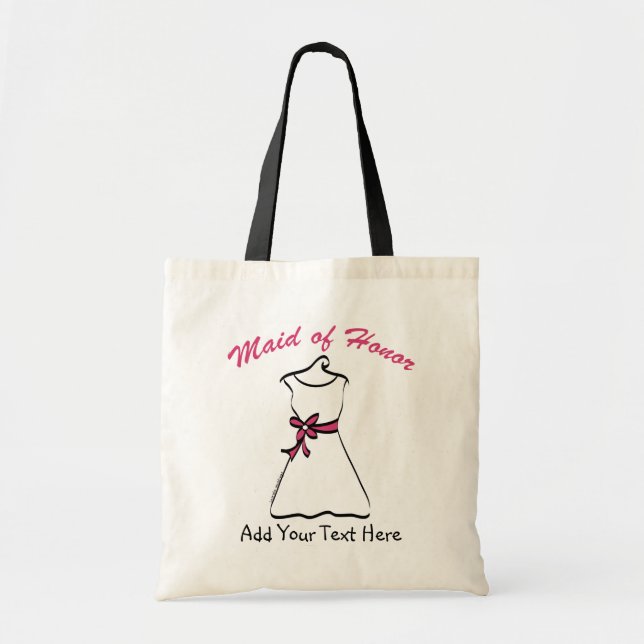 Maid of Honour Favours Tote Bag (Front)