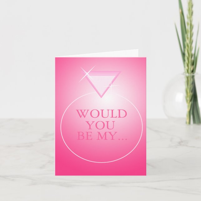 Maid of Honour Invitation (Front)