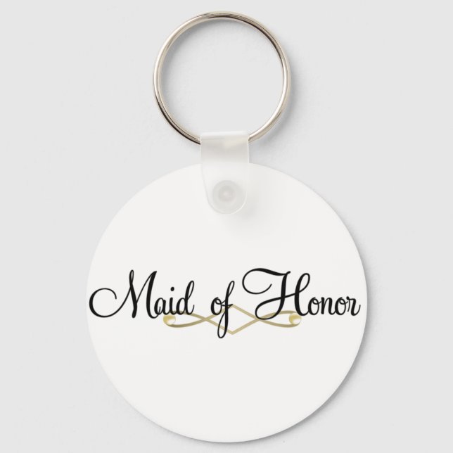 Maid Of Honour Key Ring (Front)