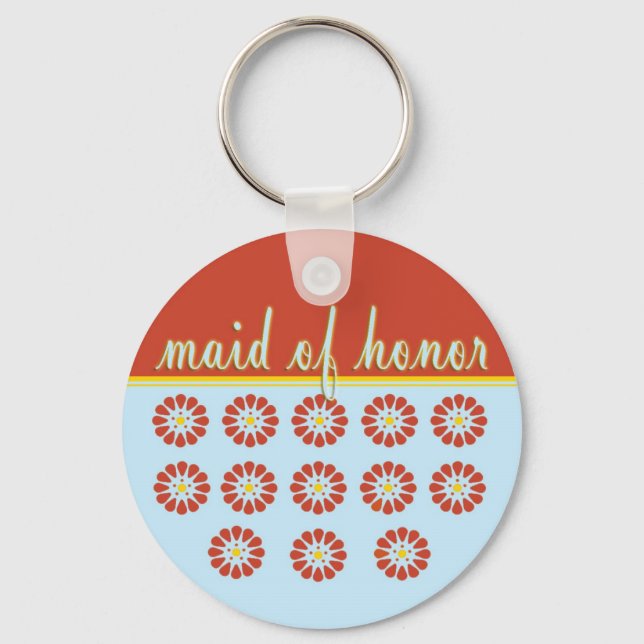 Maid of Honour Key Ring (Front)