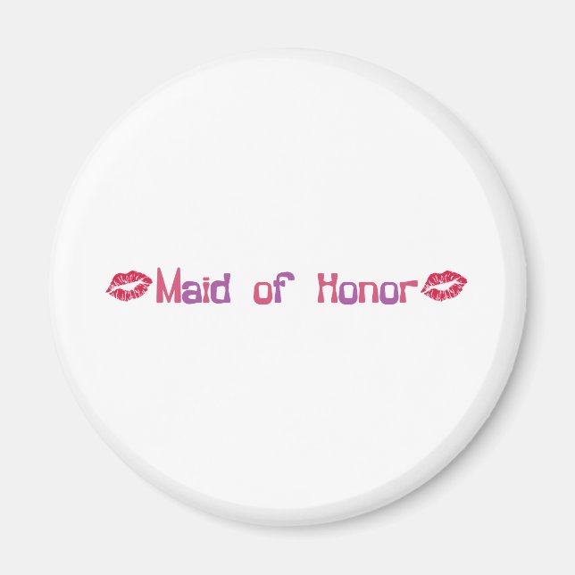 Maid of Honour Magnet (Front)
