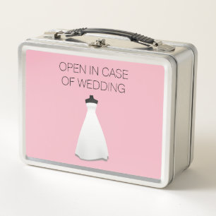 Maid of Honour or Bridesmaid's Lunch Box Invite