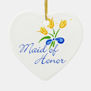 Maid of Honour Ornament