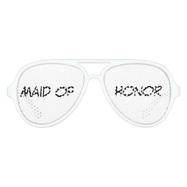 "Maid of Honour" Party Shades (Front)