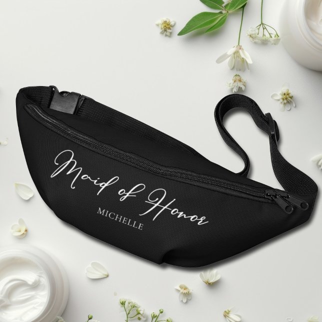 Maid of Honour Personalised Chic Bachelorette Part Bum Bags (Creator Uploaded)