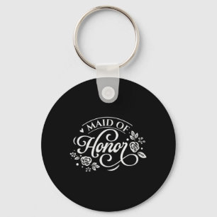 Maid Of Honour Premium Tri-Blend Key Ring