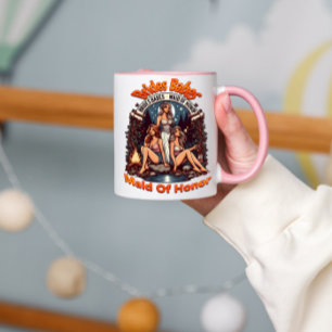 Maid of Honour Pride A Celebratory Bridal Party Mug